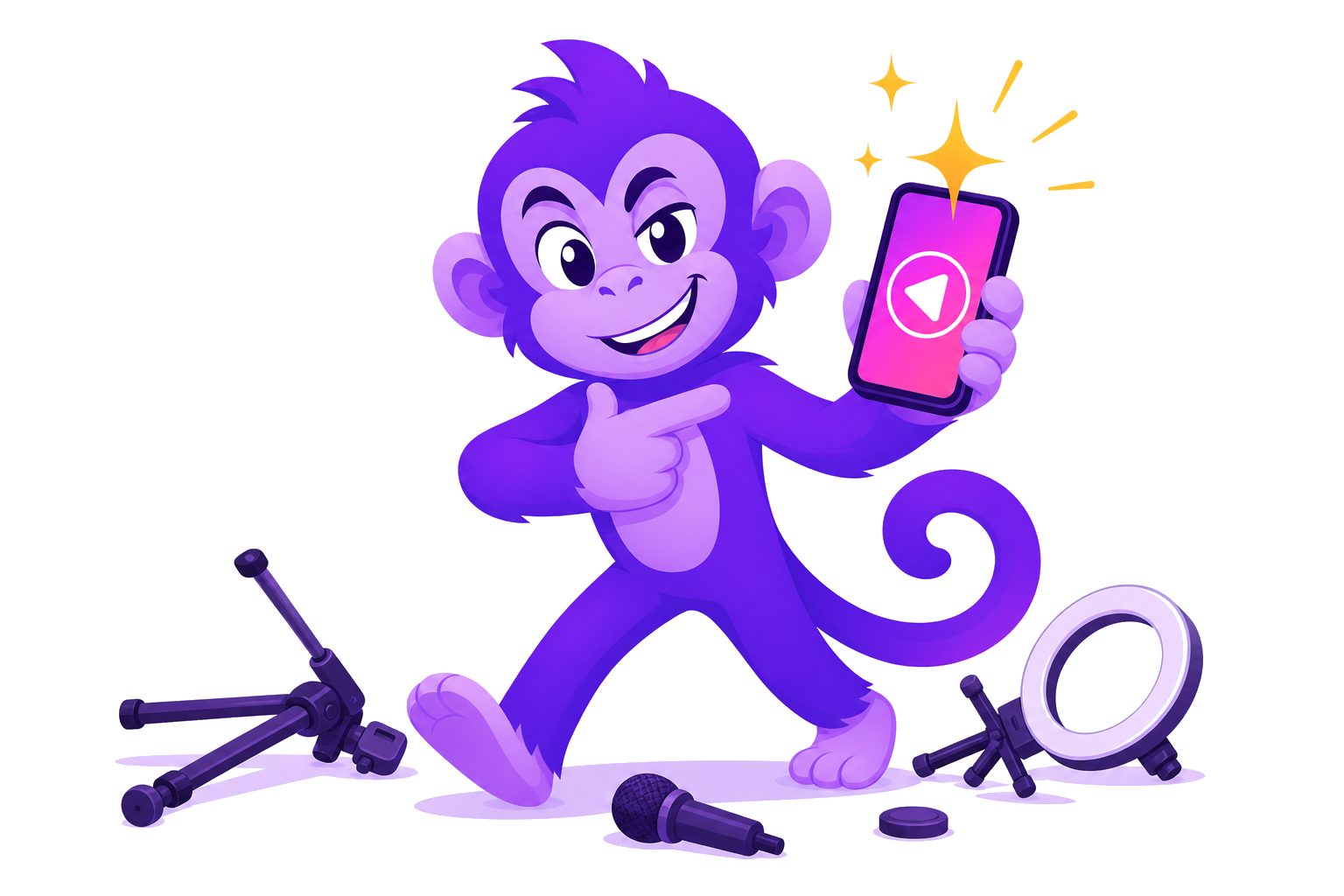 Hook Monkey mascot